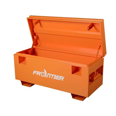 frontier 42 in. x steel job site tool box|42.